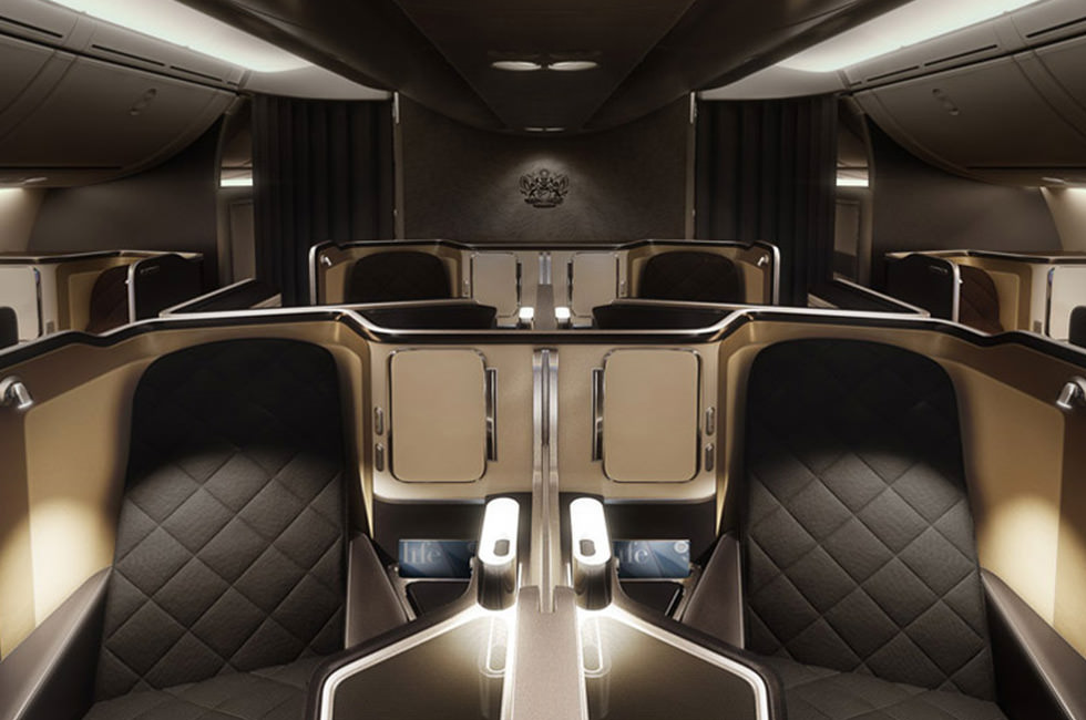 British Airways’ New First-Class Cabin