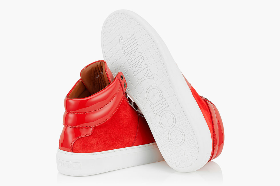 Jimmy Choo Belgravia Olympic Red High To