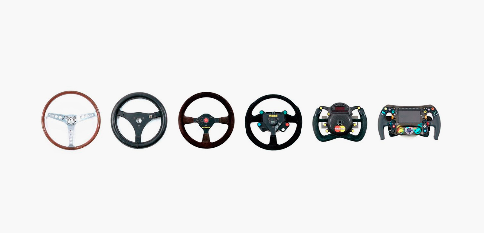 The Evolution of F1 Steering Wheels