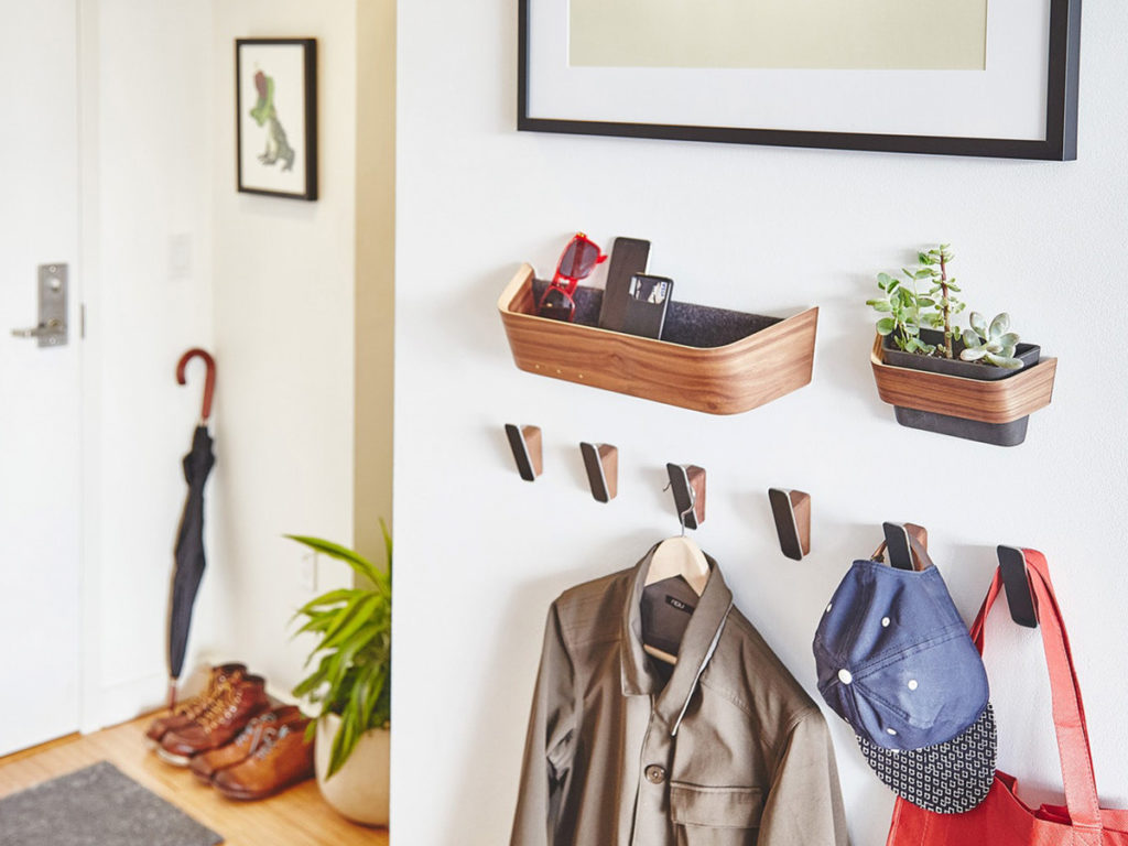 Grovemade Walnut Wall Hooks