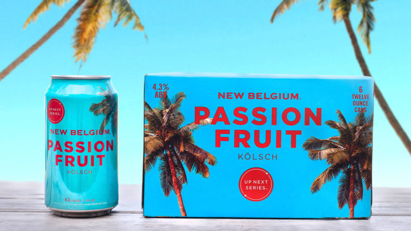 New Belgium Passion Fruit Kolsch Beer