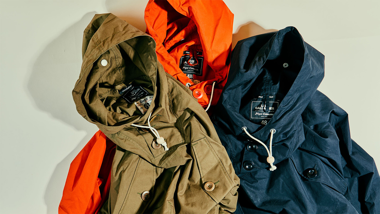 Liam Gallagher x Nigel Cabourn Parka Collection