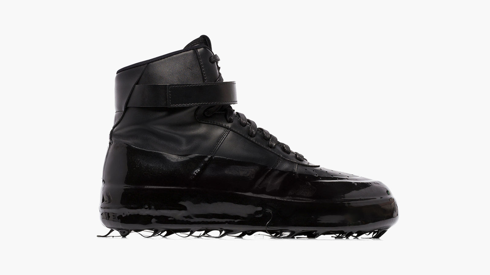 424 Dipped Leather High Top Sneakers