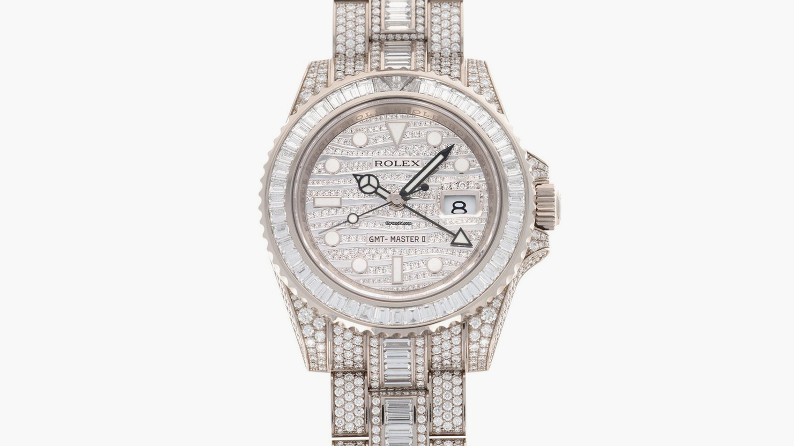 Rolex White Gold GMT-Master Ice Watch