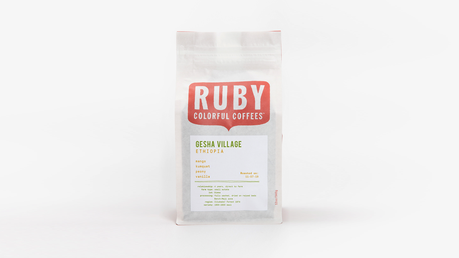 Ruby Coffee Roasters Ethiopia Gesha Village Coffee