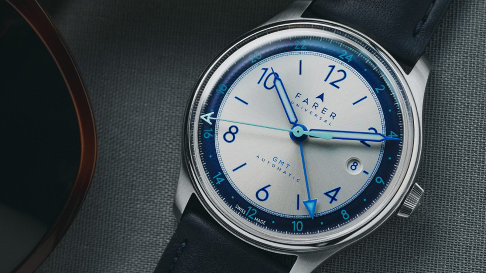 Farer Oxley GMT Silver Limited Edition