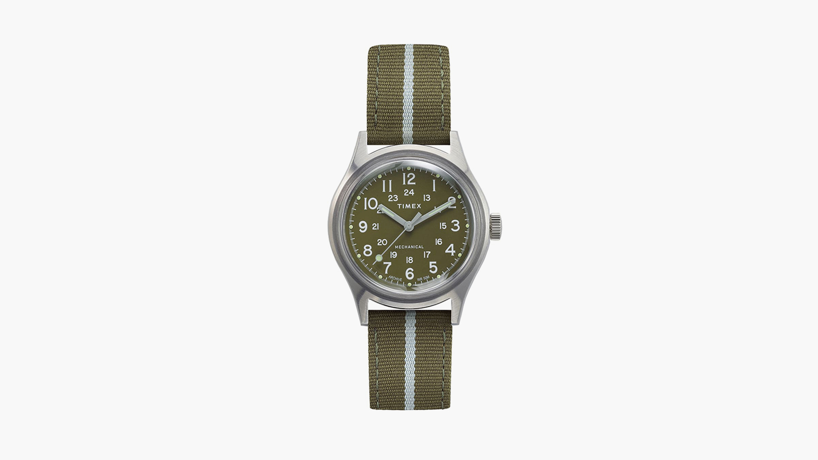 Timex MK1 Mechanical 36mm Fabric Strap Watch
