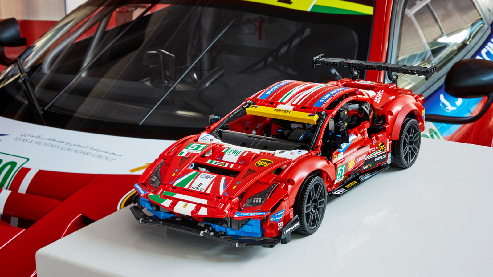 LEGO Technic Ferrari 488 GTE “AF Corse #51”