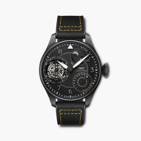 빅 파일럿 최초로 세라타늄을 적용한 콘스탄트 포스 투르비용 에디션 ‘IWC 레이싱’