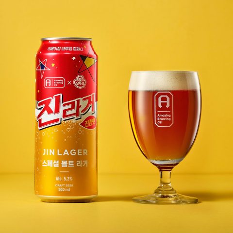 맥주도 매운맛이 진리? 어메이징브루잉컴퍼니 x 오뚜기 수제 맥주 ‘진라거’ 출시