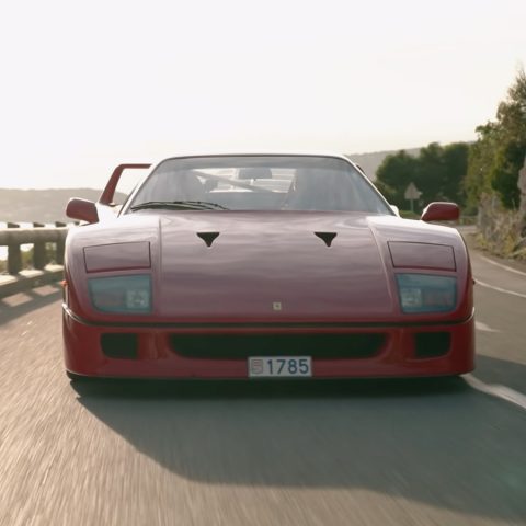 페라리 F40 시승기, F1 챔피언이 몰아봤다