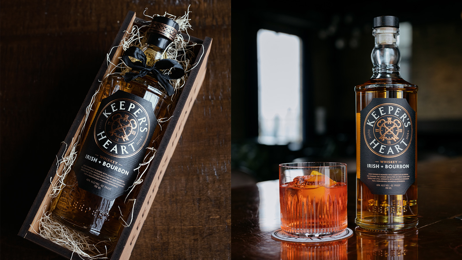 절묘한 블렌딩의 맛, 키퍼스 하트 위스키 아이리시 + 버번 임볼든(IMBOLDN)