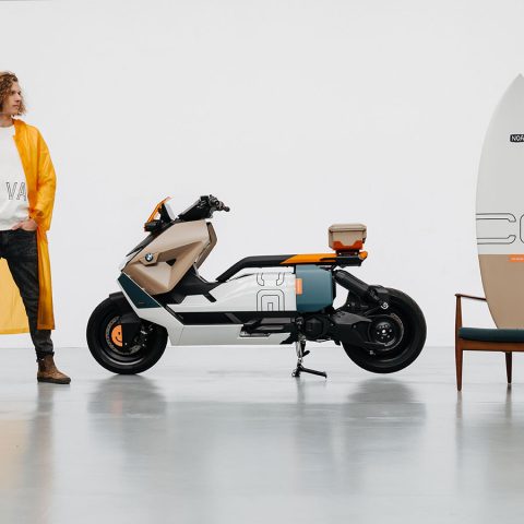 예쁨 만렙 커스텀 전기 스쿠터, BMW CE 04 바가분트 모토 콘셉트