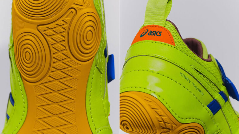 이세이 미야케 풋 하이퍼 테이핑