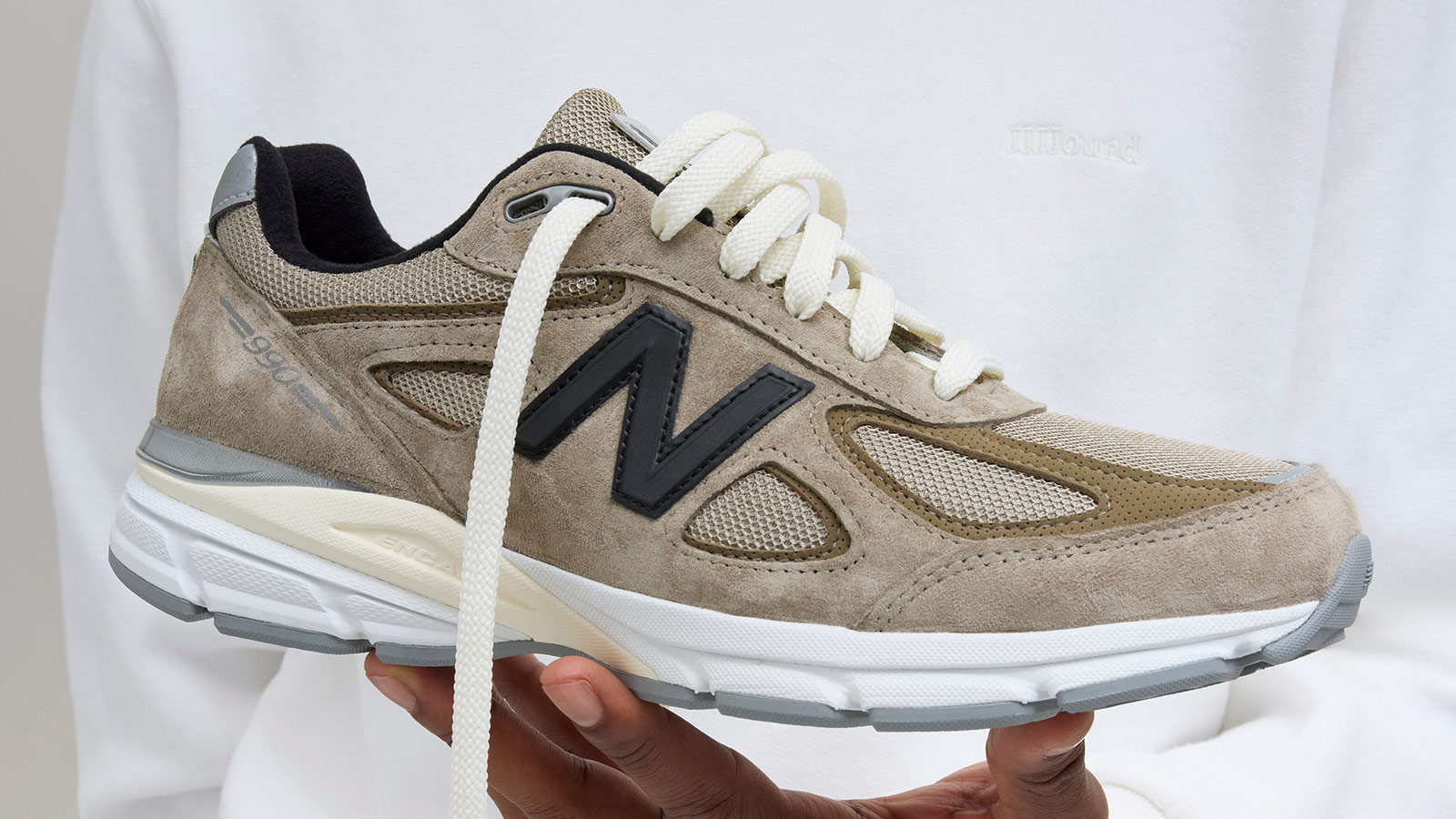 자운드 x 뉴발란스 990v4 머쉬룸