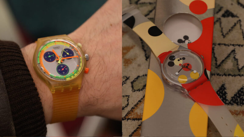 스와치 젤리 스텍 스와치 x 데미안 허스트 한정판