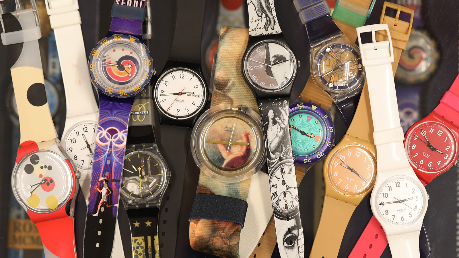 빈티지 스와치 콜리빌리