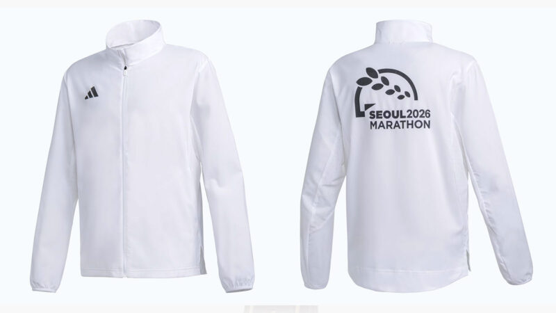 아디다스 2026 서울마라톤 에디션 자켓