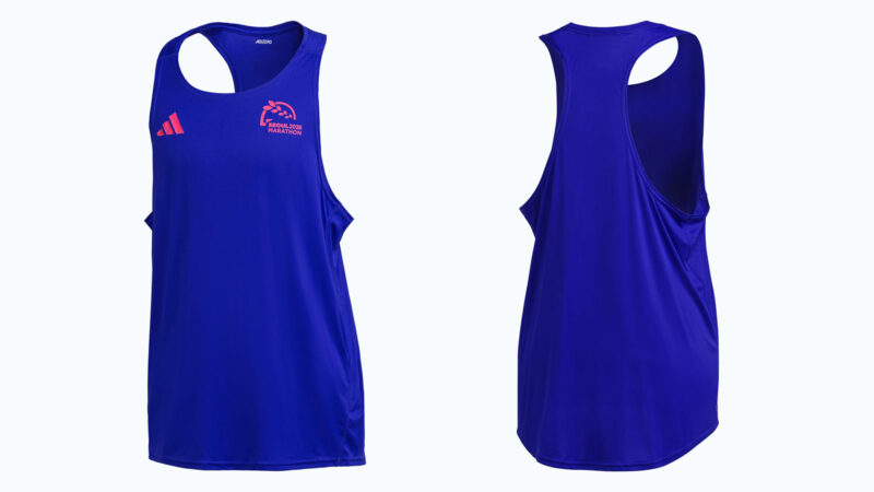 아디다스 2026 서울마라톤 에디션 러닝 싱글렛