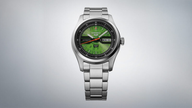 세이코 5 스포츠 x 허프 리미티드 에디션 SRPM09