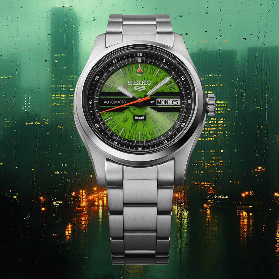 세이코 5 스포츠 x 허프 리미티드 에디션