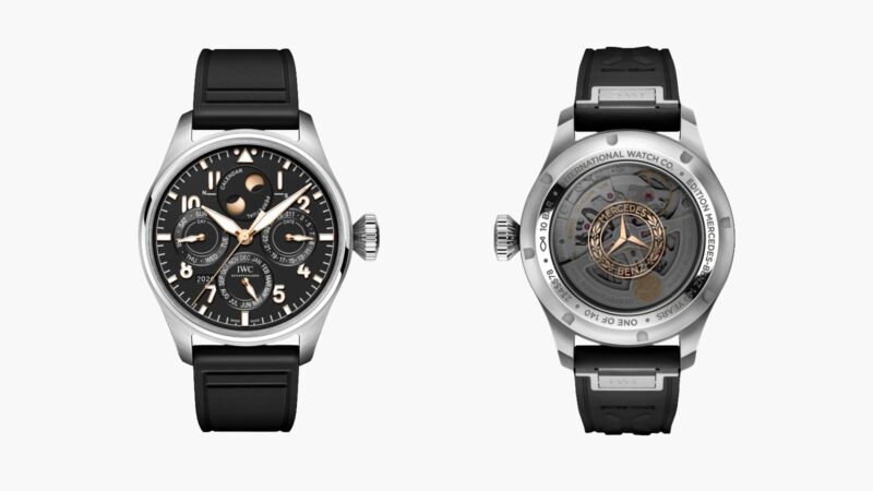 IWC 빅 파일럿 워치 퍼페추얼 캘린더 프로셋 메르세데스-벤츠 140주년